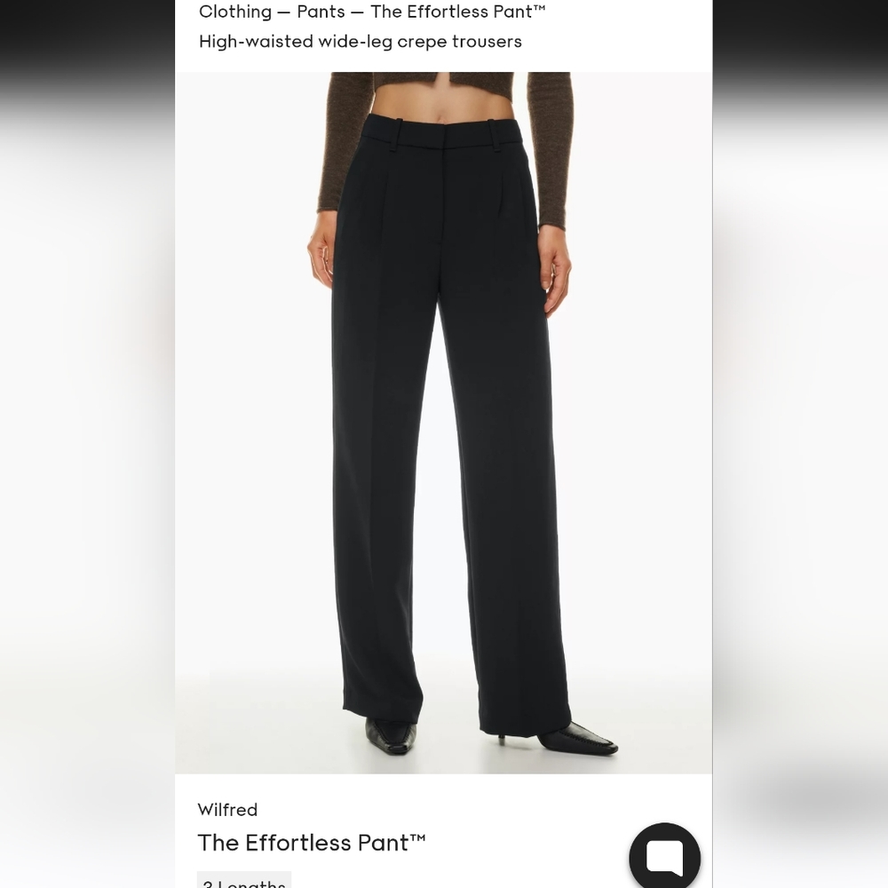 Wilfred effortless pant